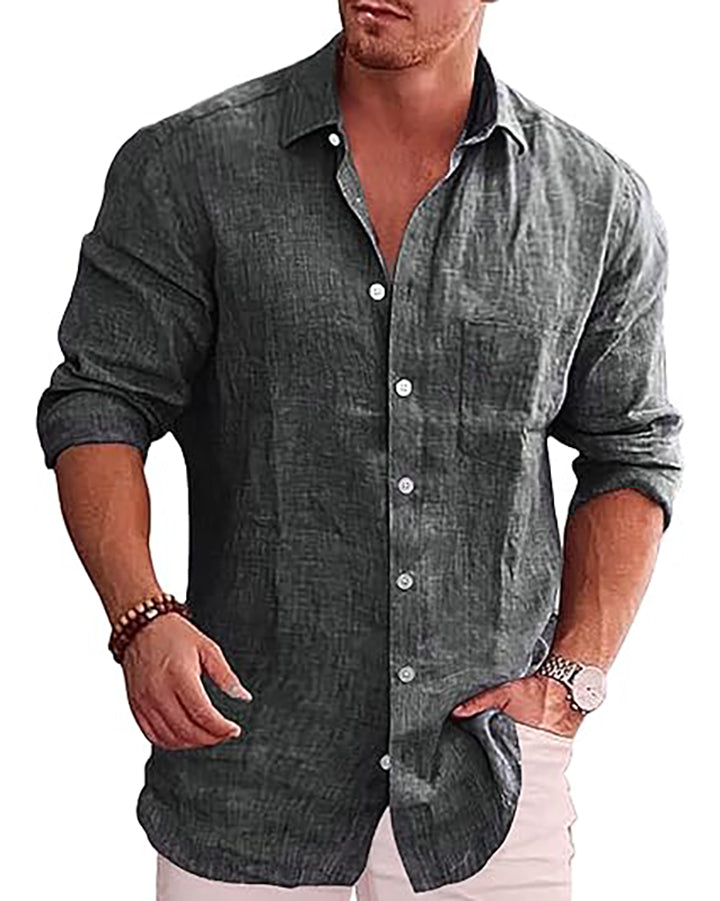 Killer Grey Colored Cotton Shirt