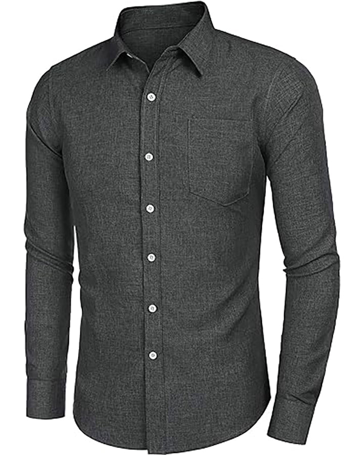 Killer Grey Colored Cotton Shirt